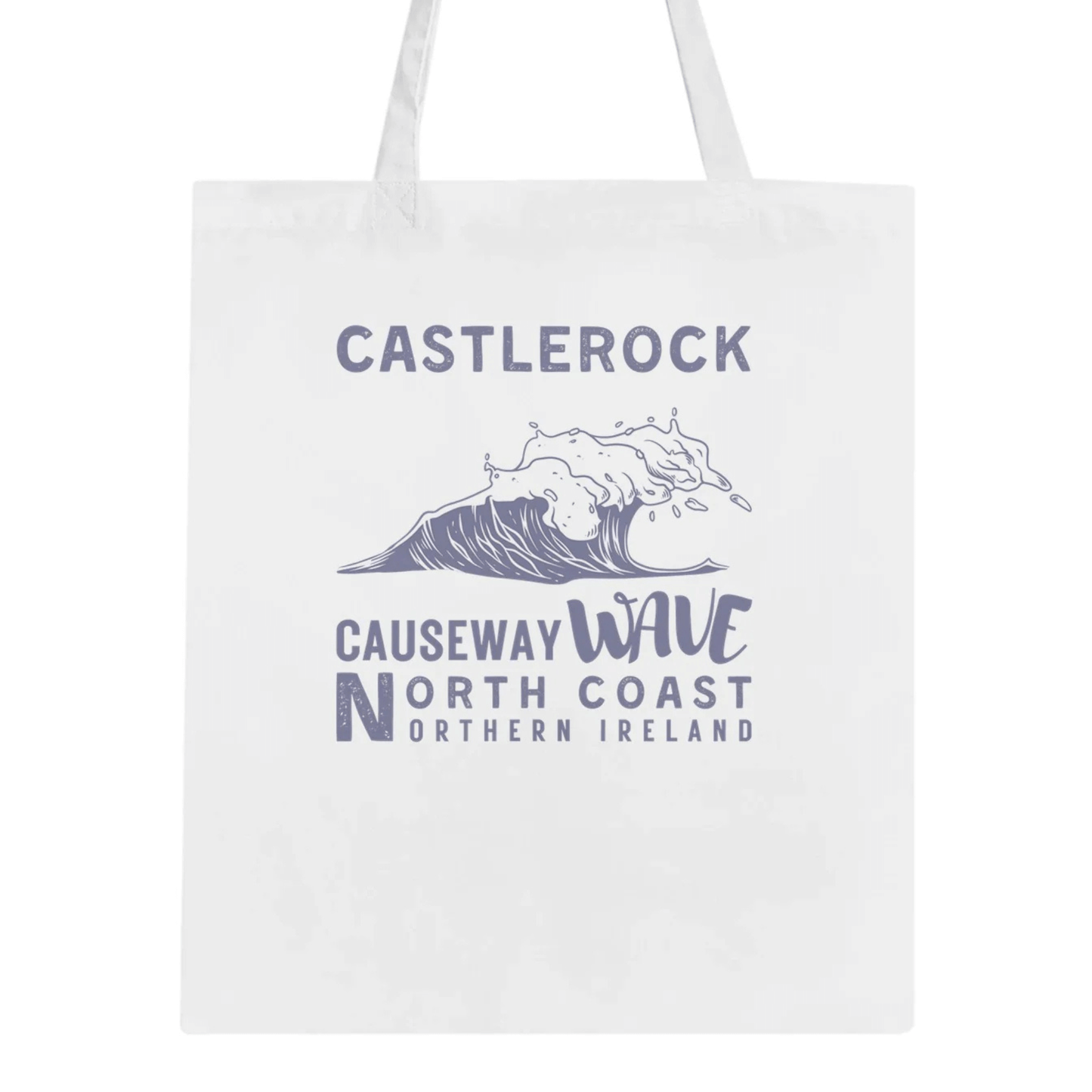 Causeway Wave Castlerock Tote Bag North Coast Northern Ireland