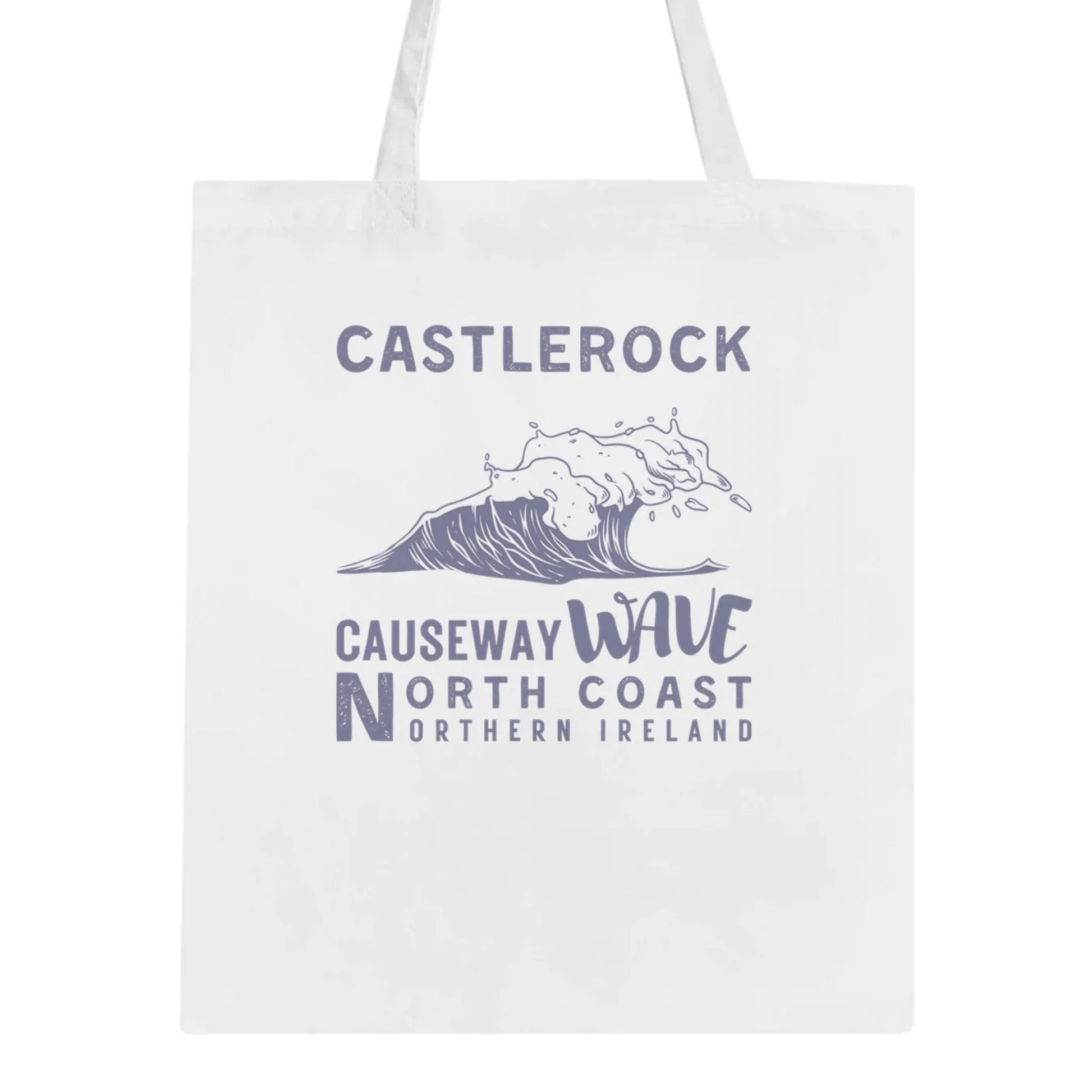 Causeway Wave Castlerock Tote Bag North Coast Northern Ireland