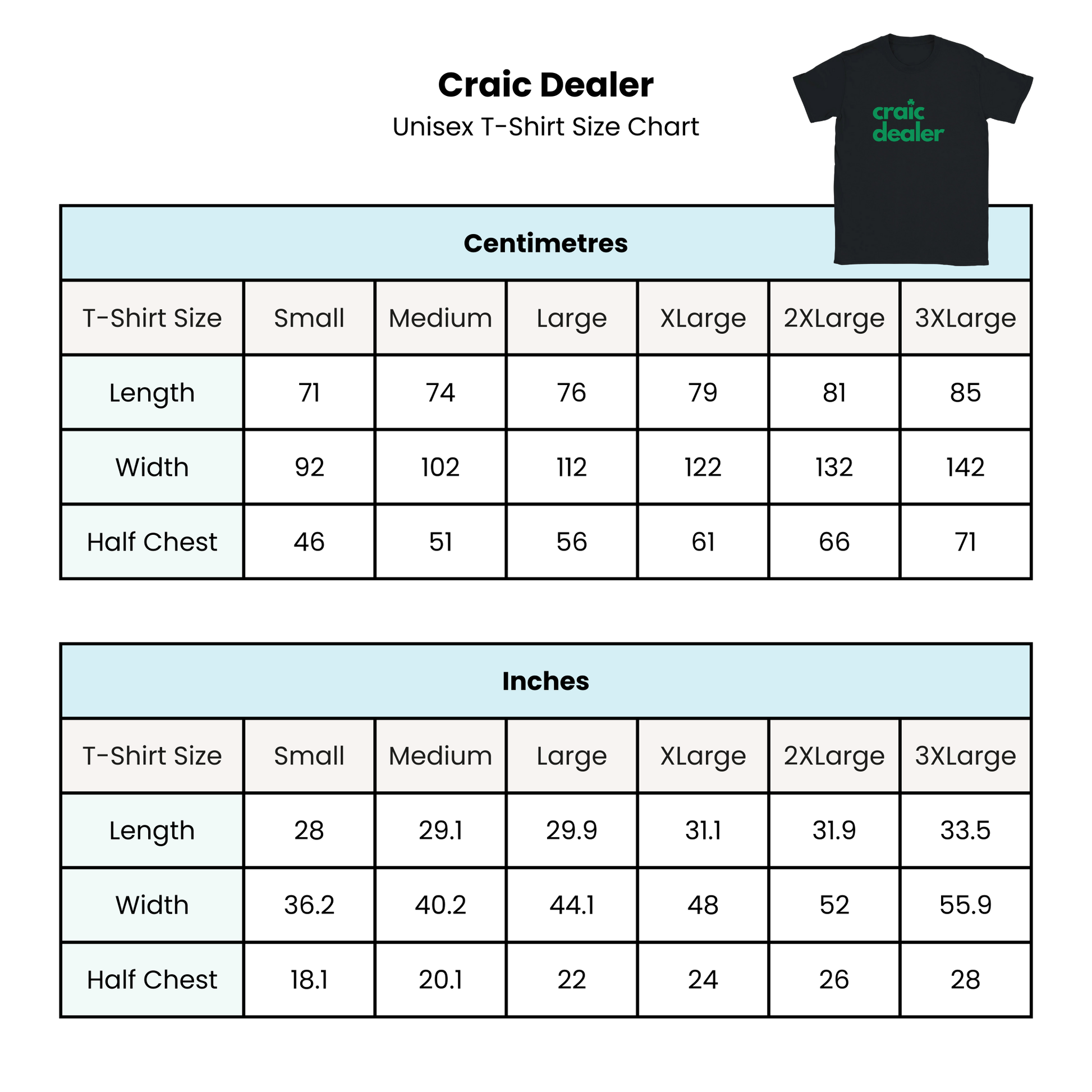 Craic Dealer St Patrick's Day Irish Top TShirt