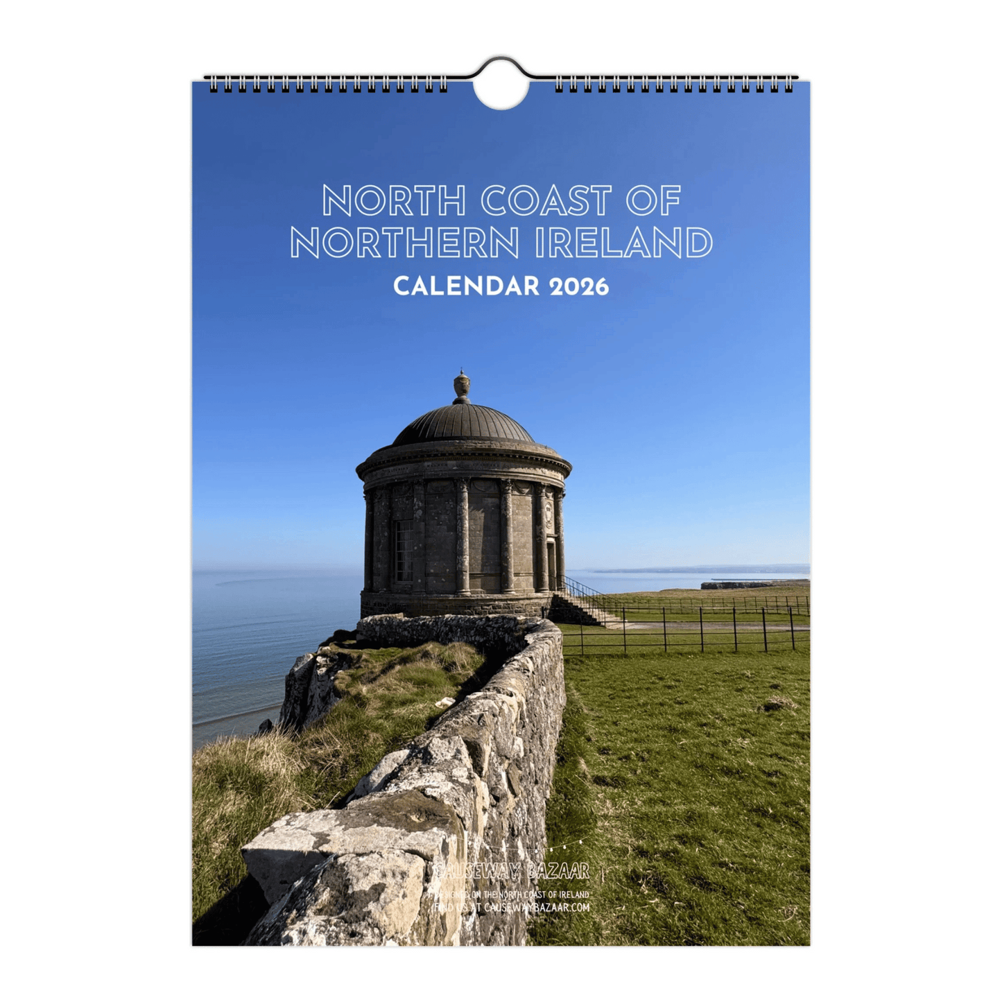 North Coast of Northern Ireland Calendar 2026 Front Cover