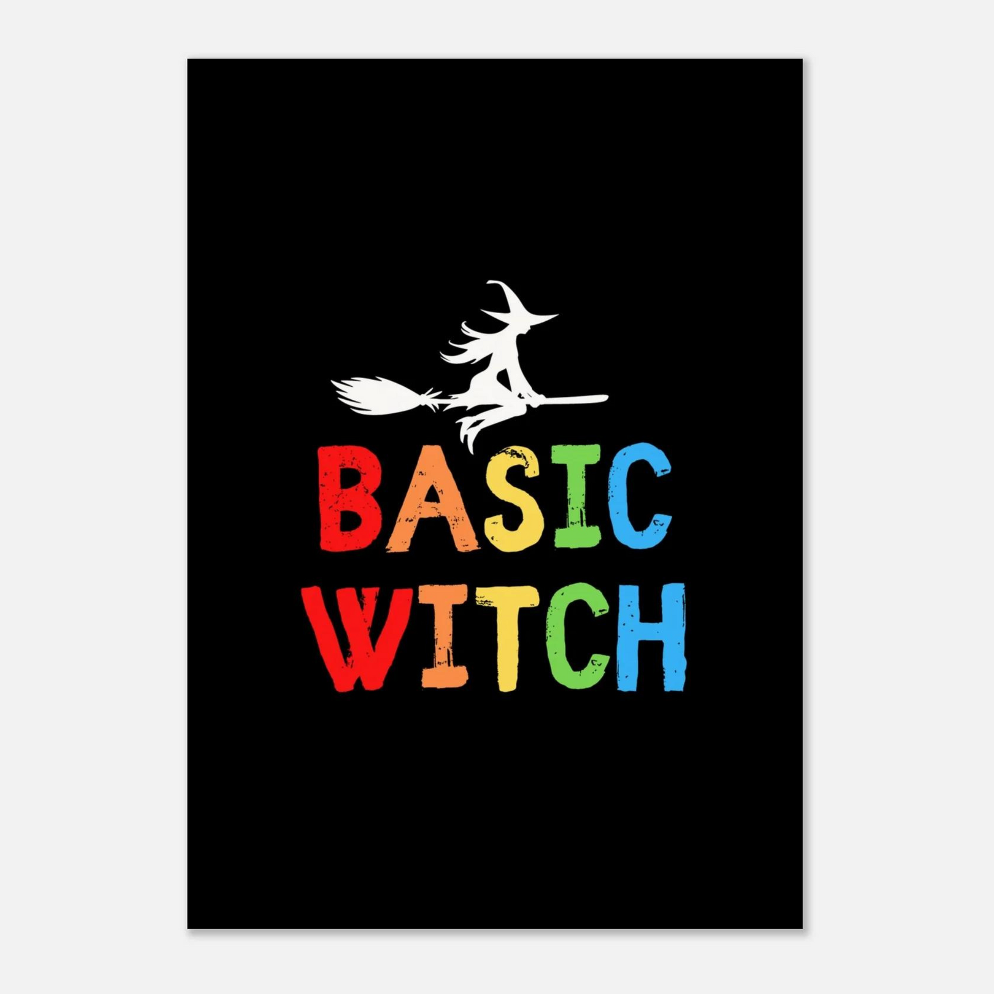 Causeway Bazaar Basic Witch A4 Art Print