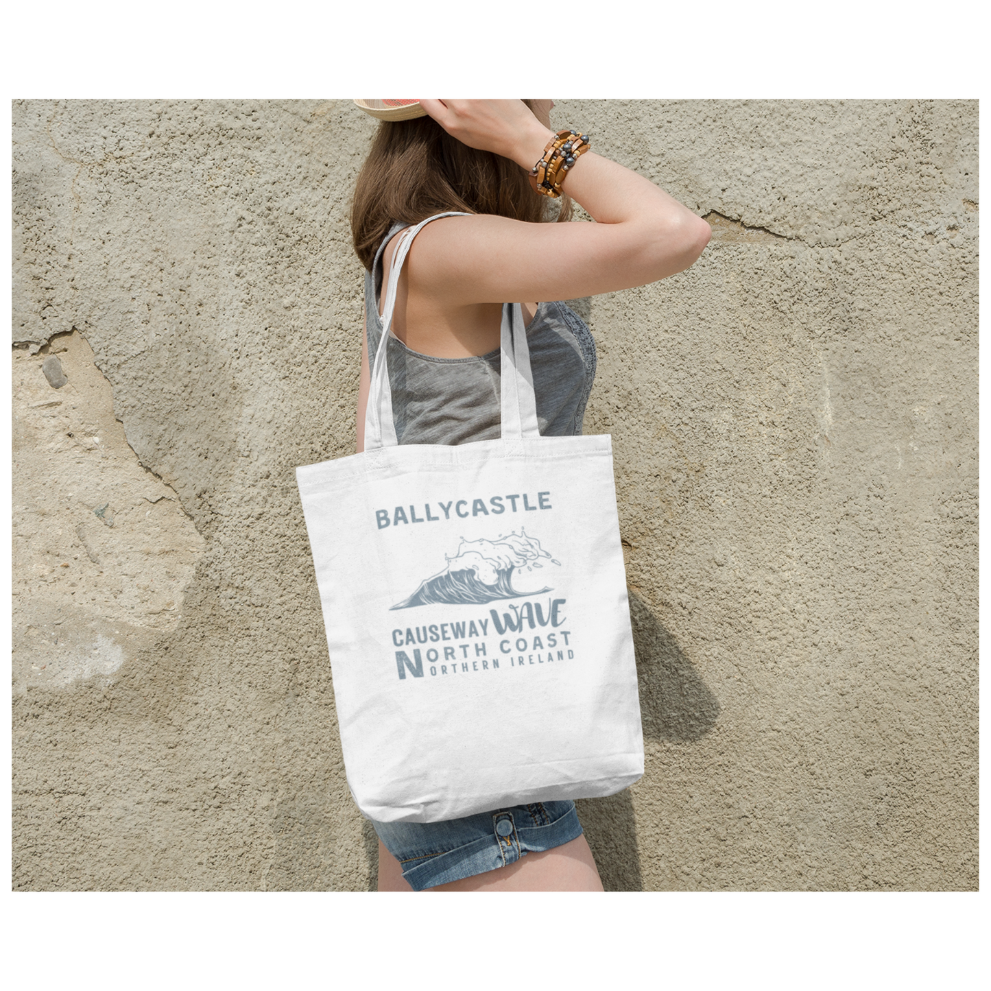 Causeway Bazaar Ballycastle Tote Bag North Coast Northern Ireland