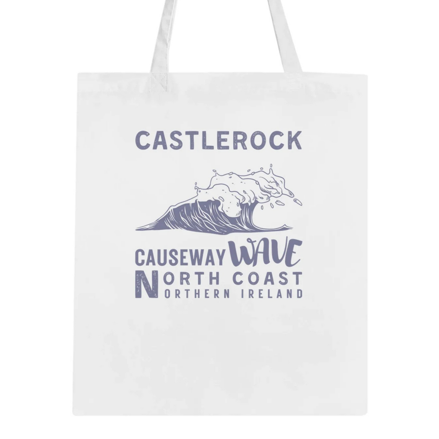 Causeway Wave Castlerock Tote Bag North Coast Northern Ireland