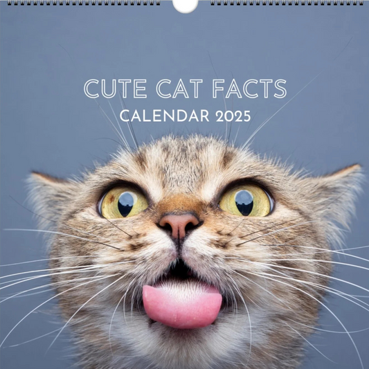 Cute Cat Facts Calendar 2025 (Ledger - US Only)