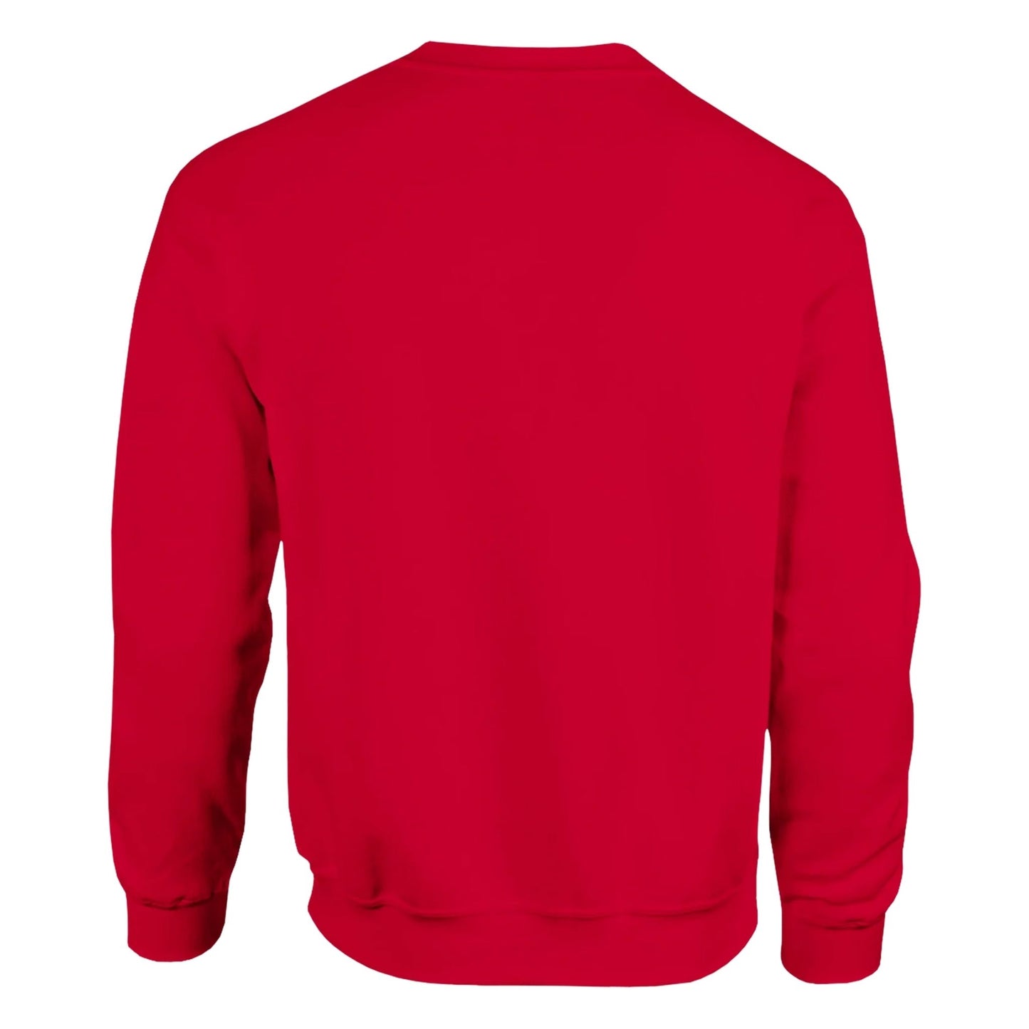 Here for the Christmas Craic Sweatshirt in Red (Pink Text)