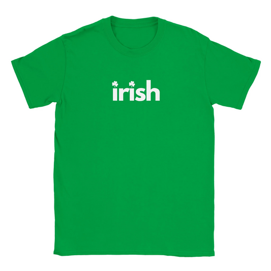 Irish Shamrocks St Patricks T Shirt Green Pattys Day