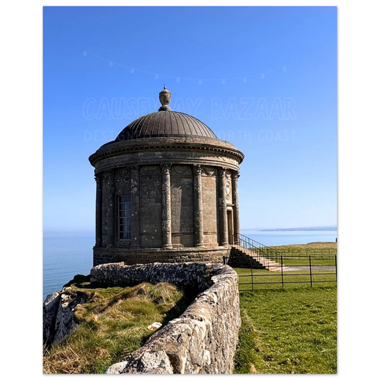 Mussenden Temple west view Downhill Northern Ireland