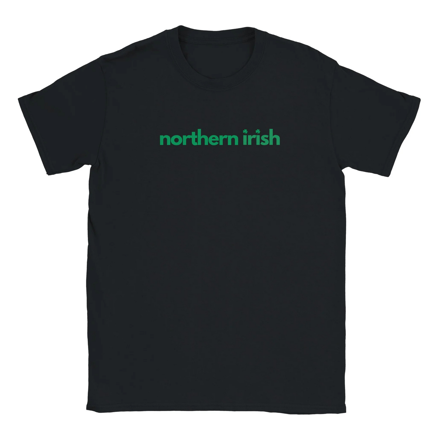 Northern Irish Shamrocks St Patricks Day T Shirt Top