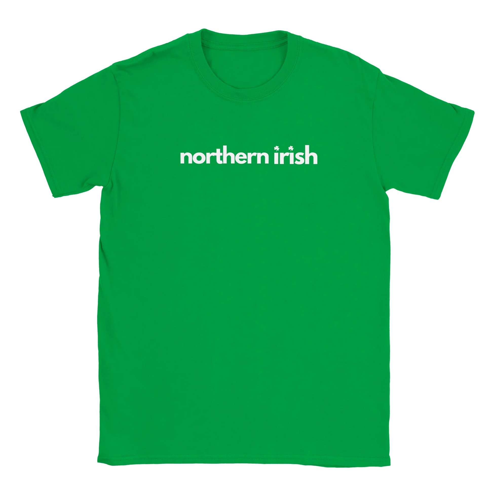 Northern Irish Shamrocks St Patricks Day T Shirt Top