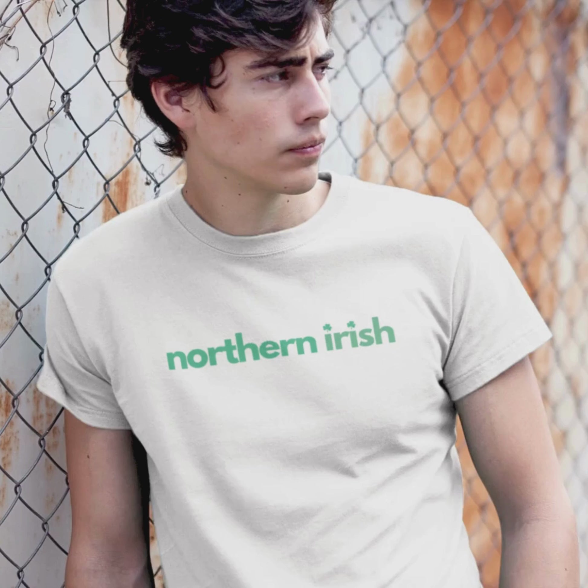 Northern Irish Shamrocks St Patricks Day T Shirt Top