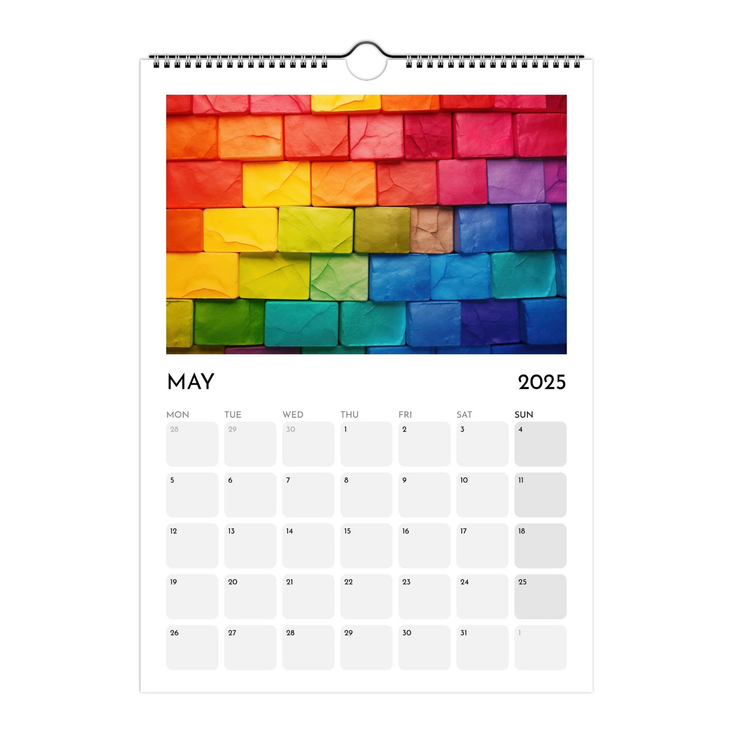 Celebrate Pride LGBTQ Calendar 2025