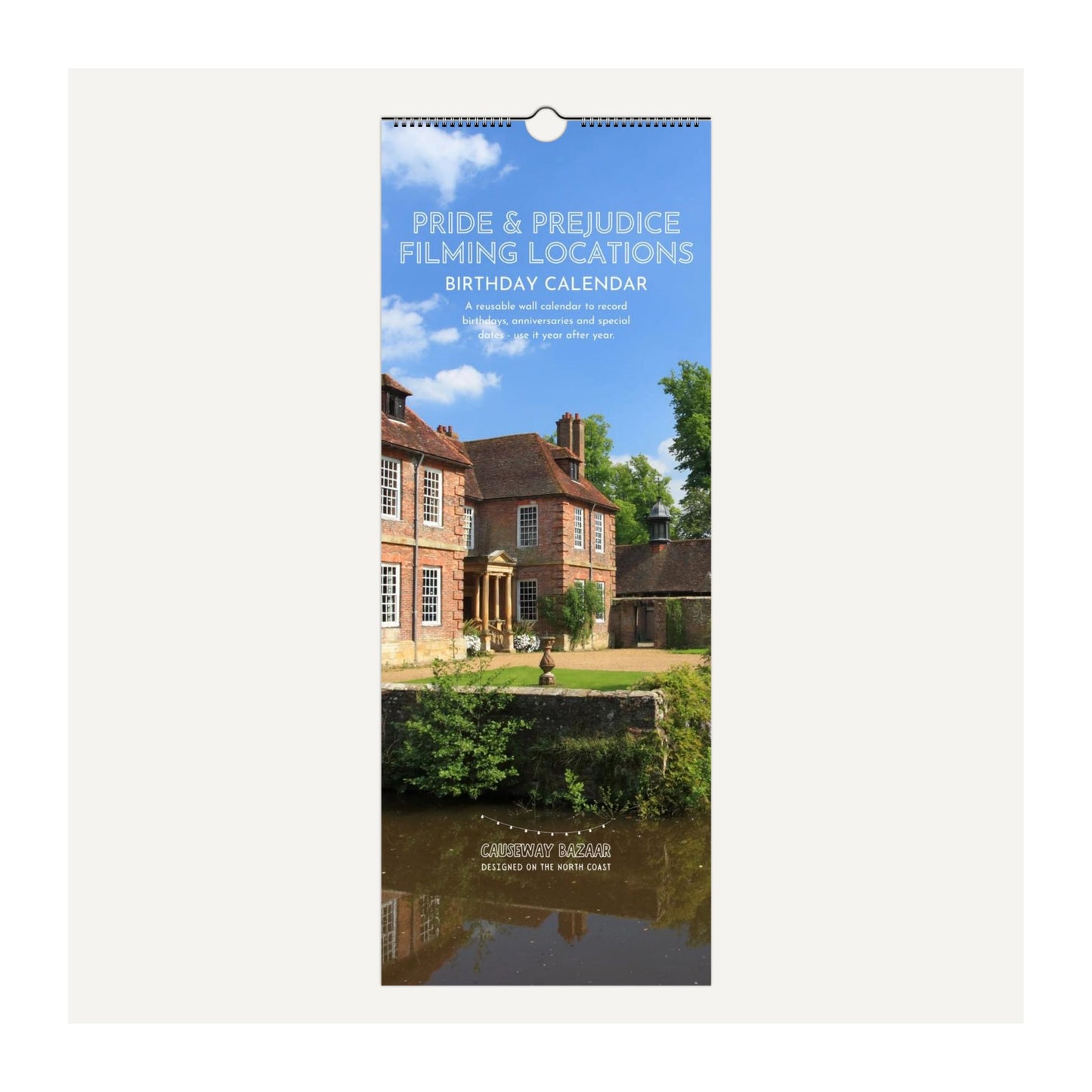 Pride & Prejudice Filming Locations Birthday Calendar