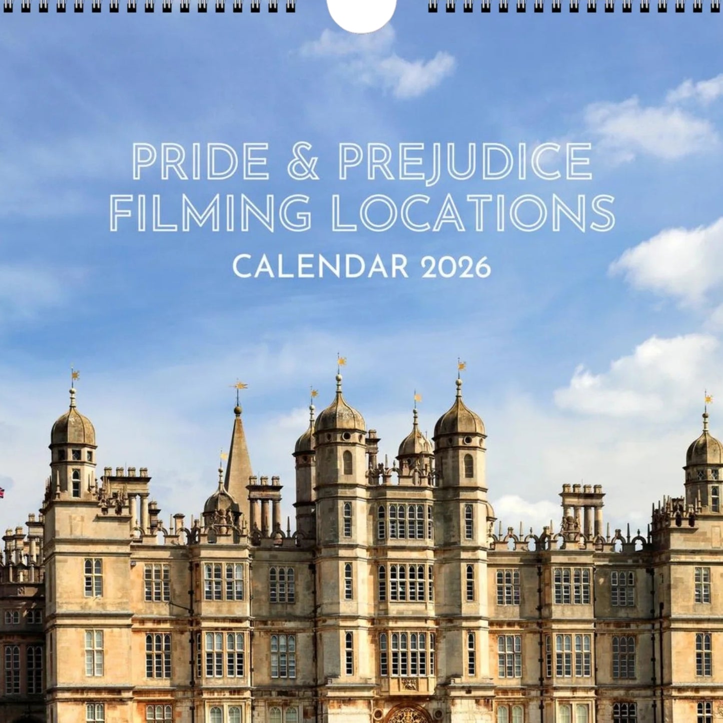 Pride and Prejudice Calendar 2026 front cover